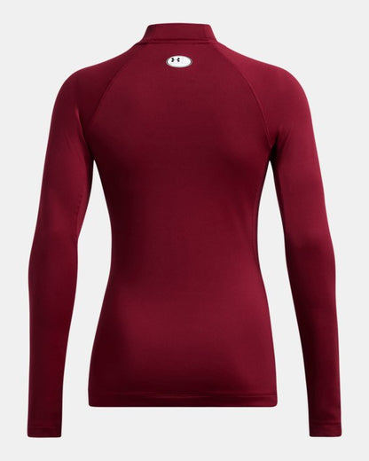 Women's ColdGear Mock Neck Long Sleeve