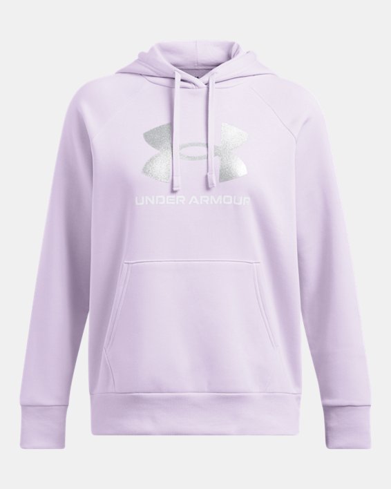 Women's UA Rival Fleece Glitter Big Logo Hoodie