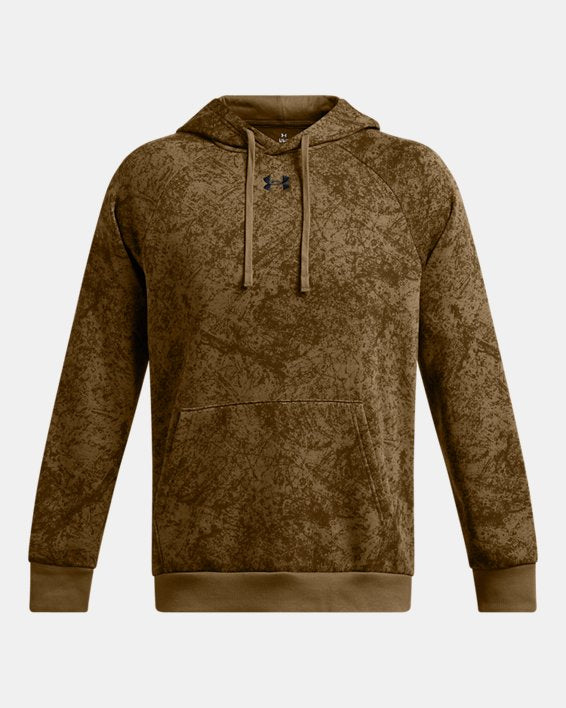 Men's UA Rival Fleece Camo Printed Hoodie