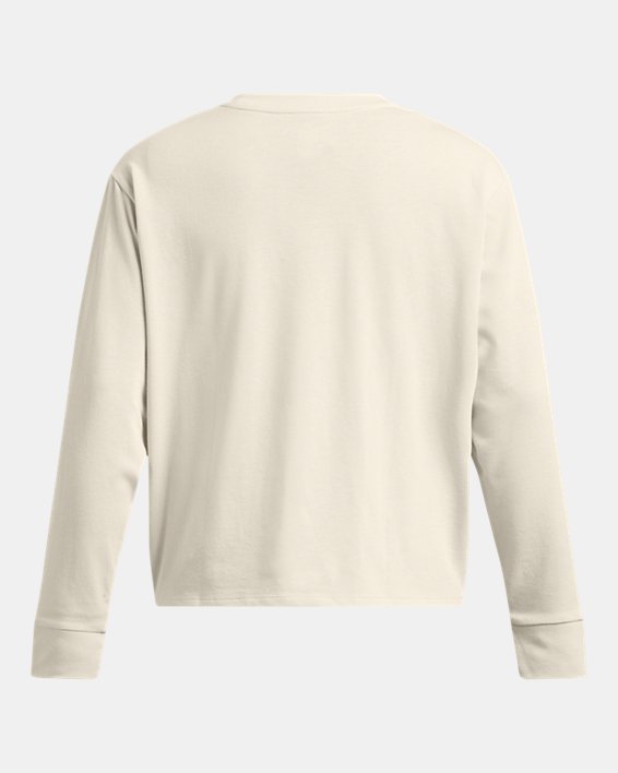 Women's UA Heavyweight Boxy Cropped Long Sleeve