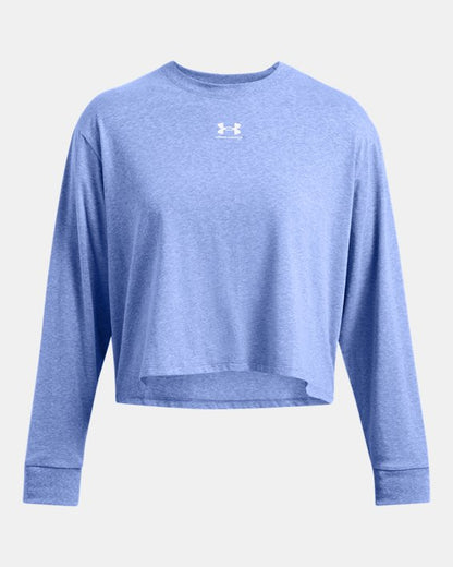 Women's UA Rival Boxy Long Sleeve