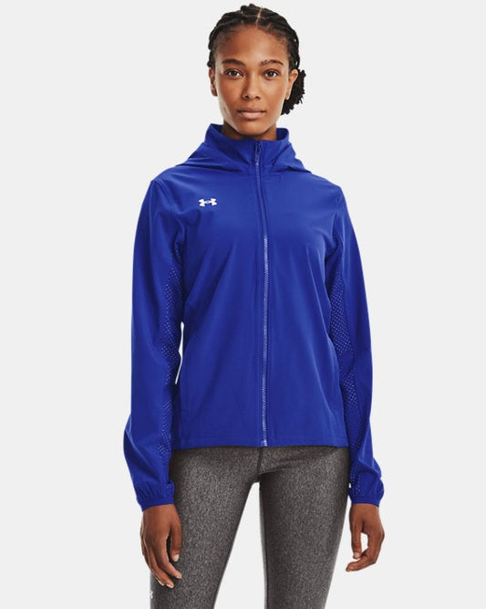 Women's UA Squad 3.0 Warm-Up Full-Zip Jacket