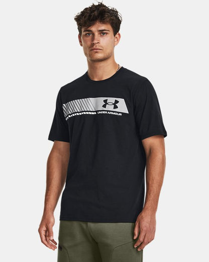 Men's UA Left Chest Stripe Short Sleeve