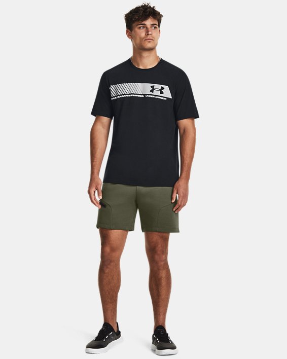 Men's UA Left Chest Stripe Short Sleeve