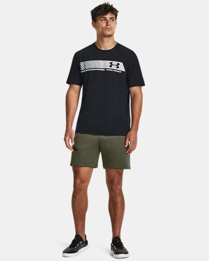 Men's UA Left Chest Stripe Short Sleeve