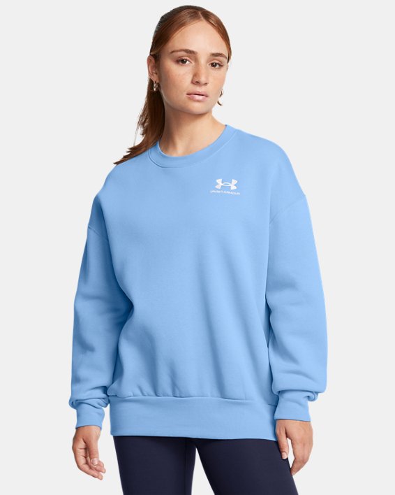 Women's UA Icon Fleece Oversized Crew