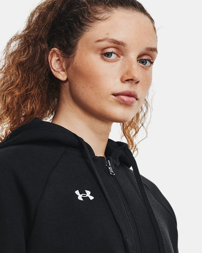 Women's UA Rival Fleece Full-Zip Hoodie