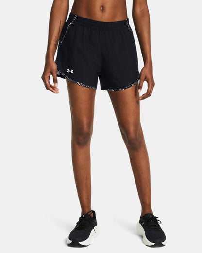 Women's UA Fly-By Printed 3 Shorts