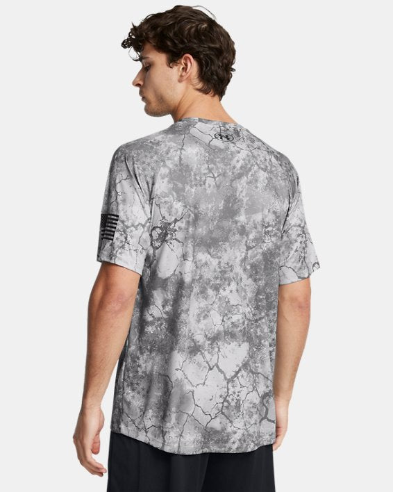 Men's UA Tech Freedom Camo Short Sleeve