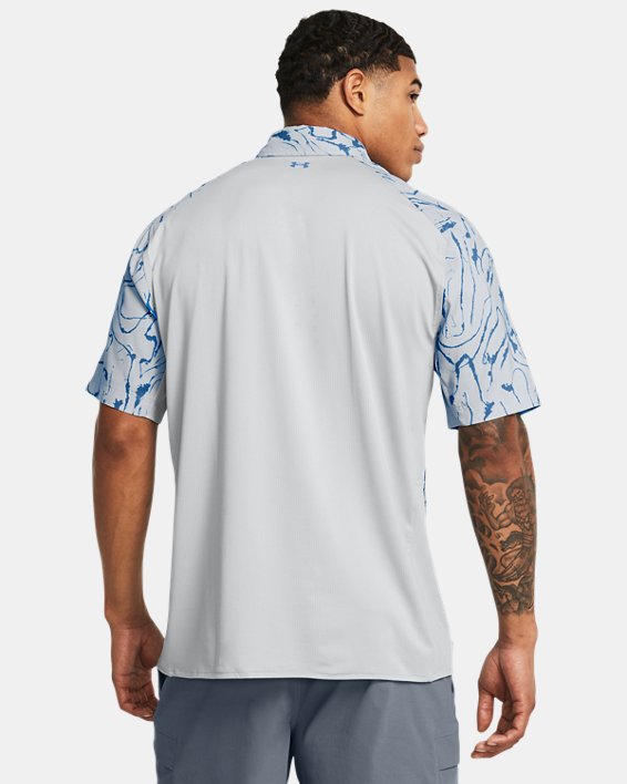 Men's UA Fish Pro Hybrid Printed Short Sleeve