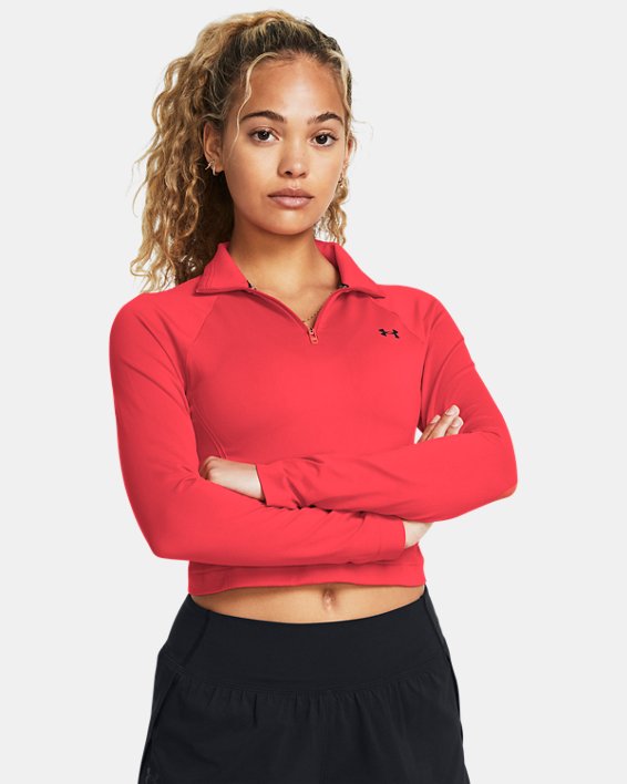 Women's UA Vanish Seamless  Zip Crop