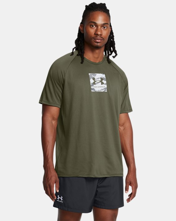 Men's UA Tech? Print Fill Short Sleeve