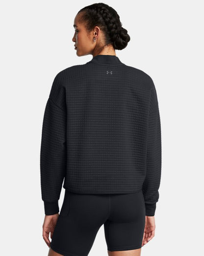 Women's UA Unstoppable Fleece Grid Mock Neck