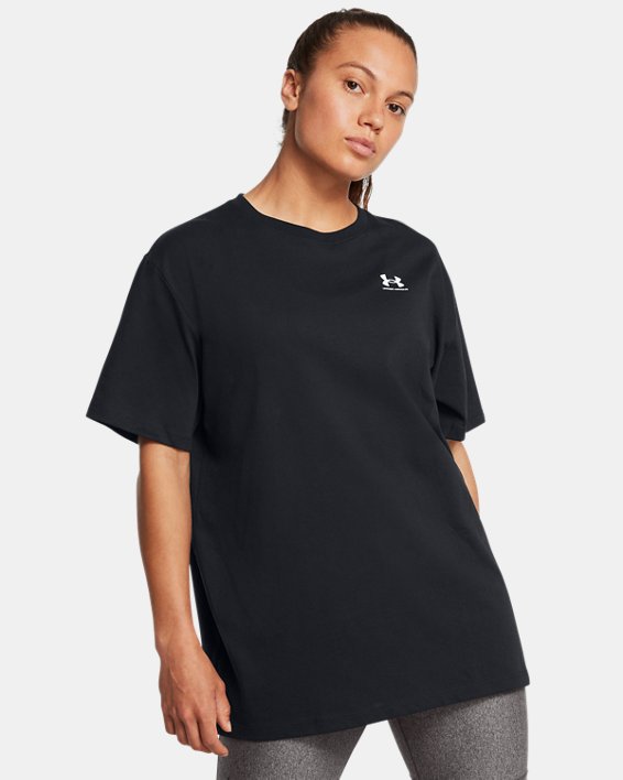 Women's UA BF Oversized Logo Short Sleeve