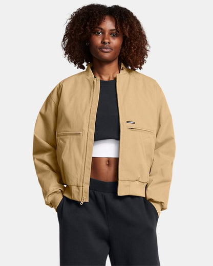 Women's UA Expanse Fleece-Lined Bomber Jacket