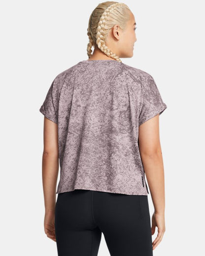 Women's UA Vanish Energy Crop Print Short Sleeve