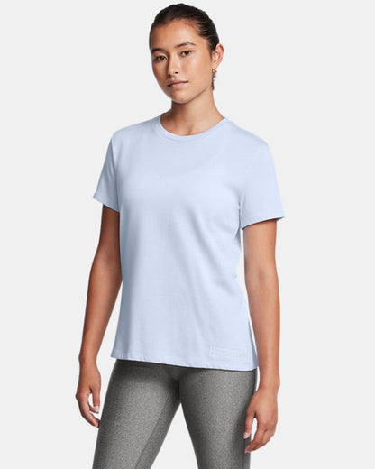 Women's UA Branded Crop Heavyweight Short Sleeve