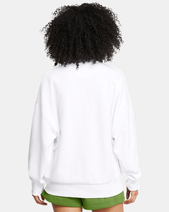 Women's UA Icon Heavyweight Terry Oversized Crew