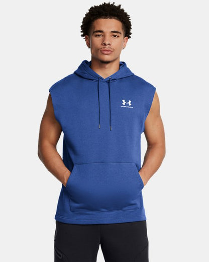 Men's UA Icon Fleece Sleeveless Hoodie