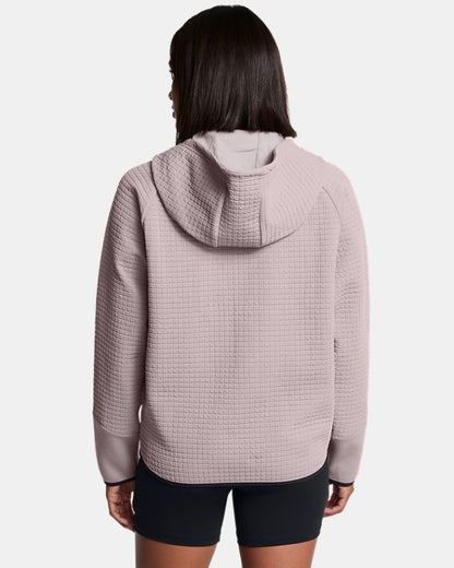 Women's UA Unstoppable Fleece Grid Full Zip